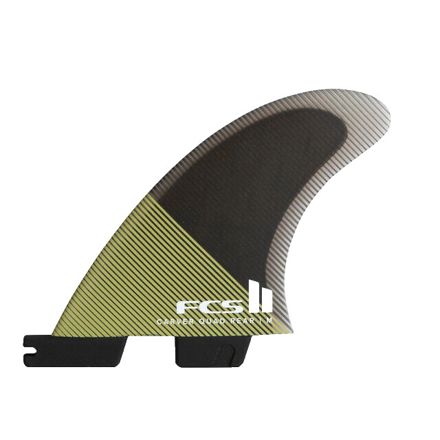 FCS II Carver PC Medium Quad Rear Fins Eucalyptus