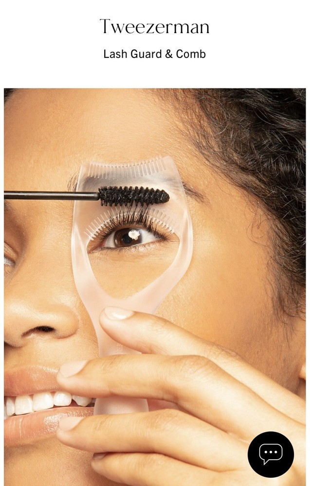 NIB Tweezerman lash guard & comb