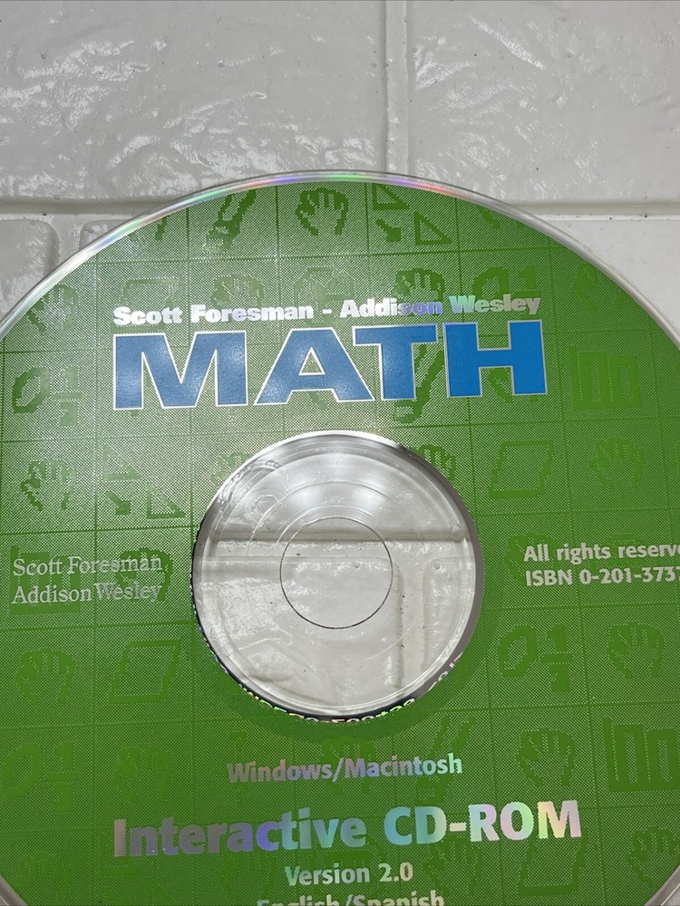 Scott Foresman - Addison Wesley Math Grade 3 Interactive CD-ROM 0-201-37379-3