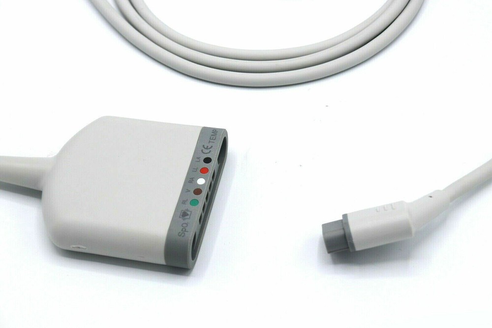 Multi-Link Siemens / Draeger Drager ECG Trunk Cable 5 Lead Compatible