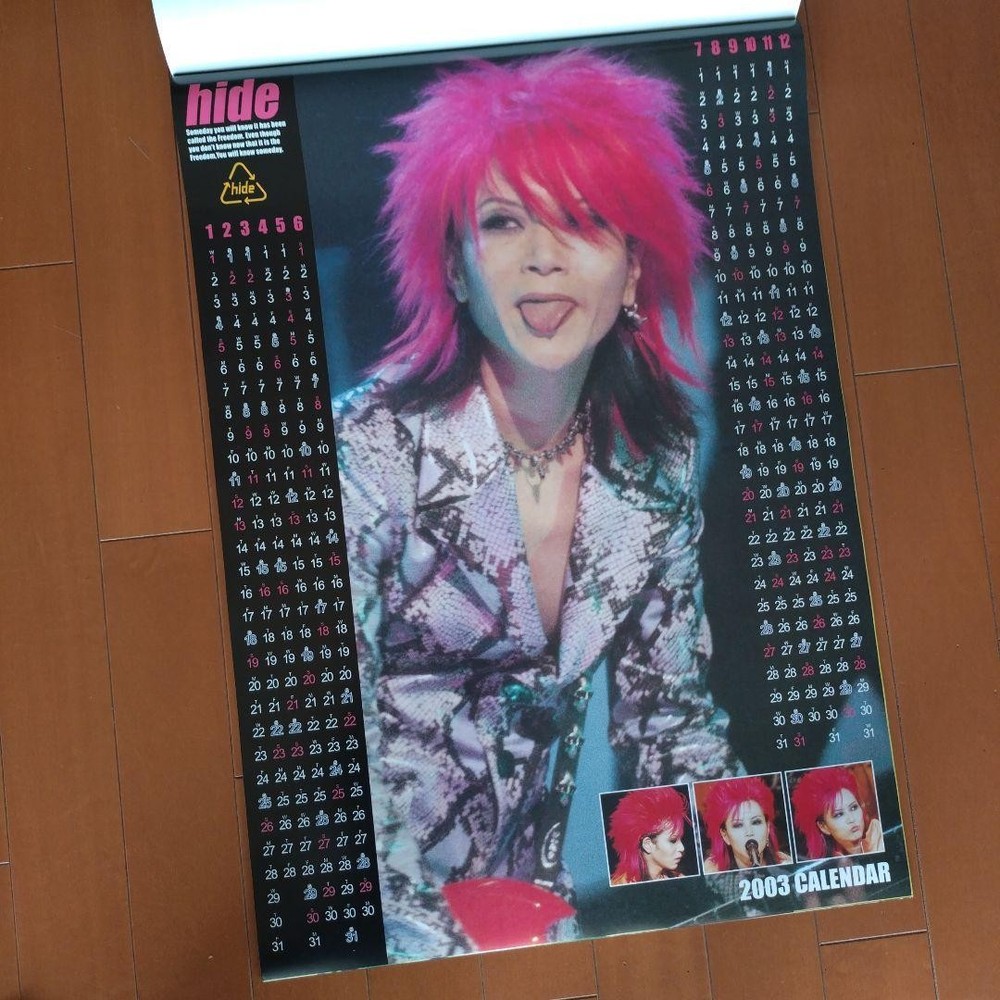 hide calendar 2003