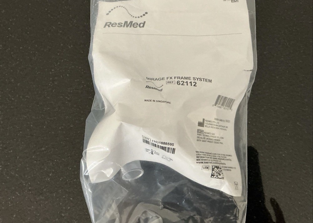 Resmed Mirage FX Frame System 62112 Brand New Sealed