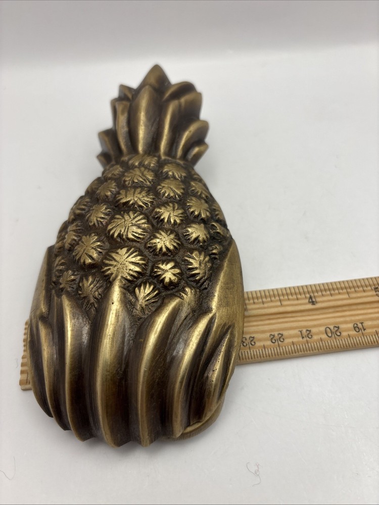 Vintage Solid Brass Pineapple Door Knocker