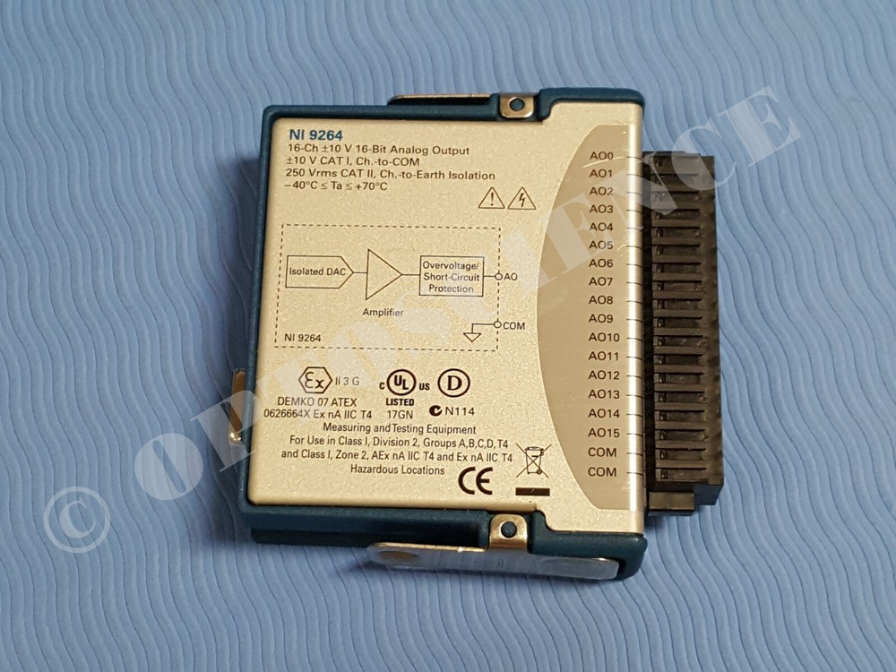 National Instruments NI 9264 cDAQ Analog Output Module, Spring Terminal