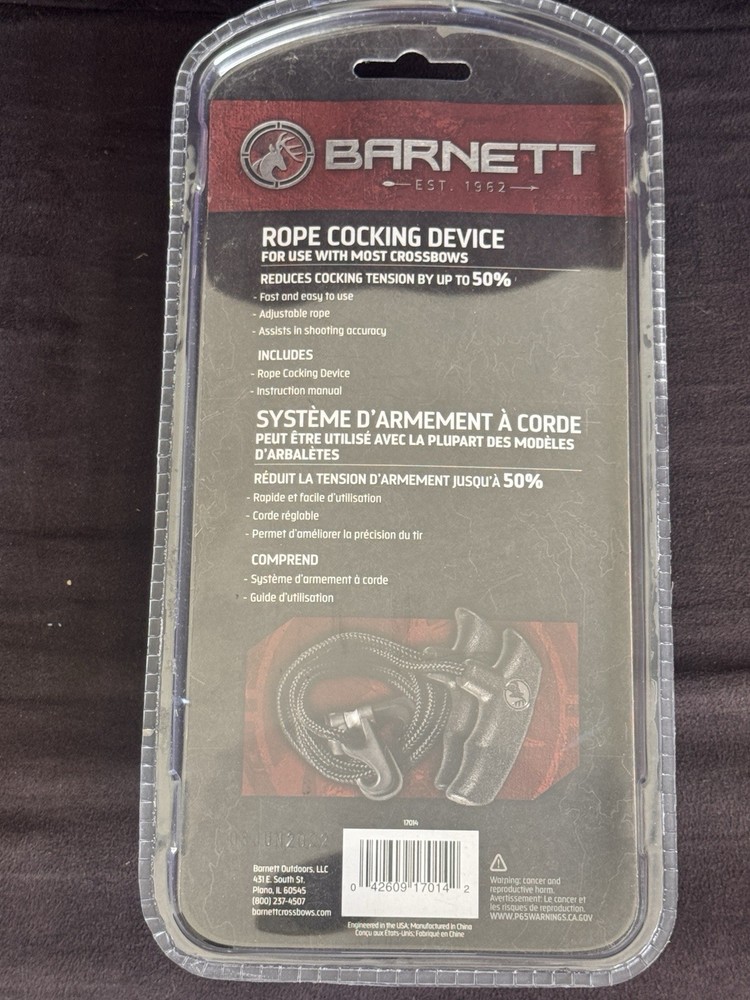 Barnett Crossbow Rope Cocking Device 17014