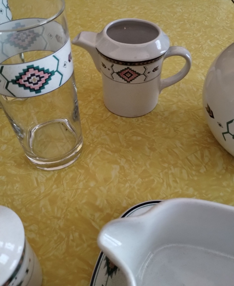 Studio Nova Adirondack Pattern Dinnerware Set Sold Separately - Make Offer 4 Lot