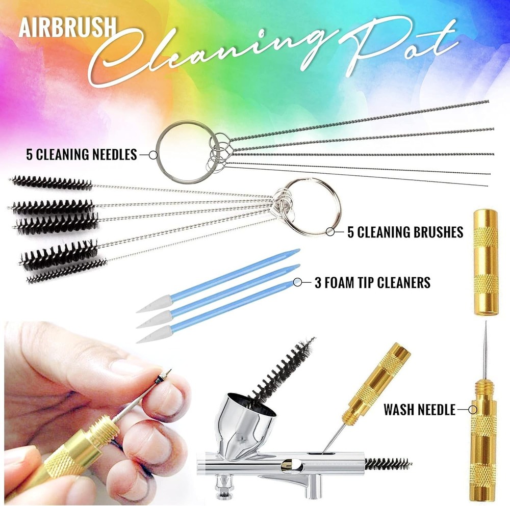 Airbrush Cleaner Solution - Compatible with Various Models