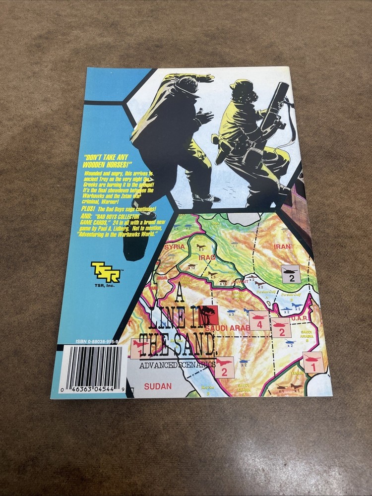 Warhawks Comics Module #4 (1990 TSR) - VF+