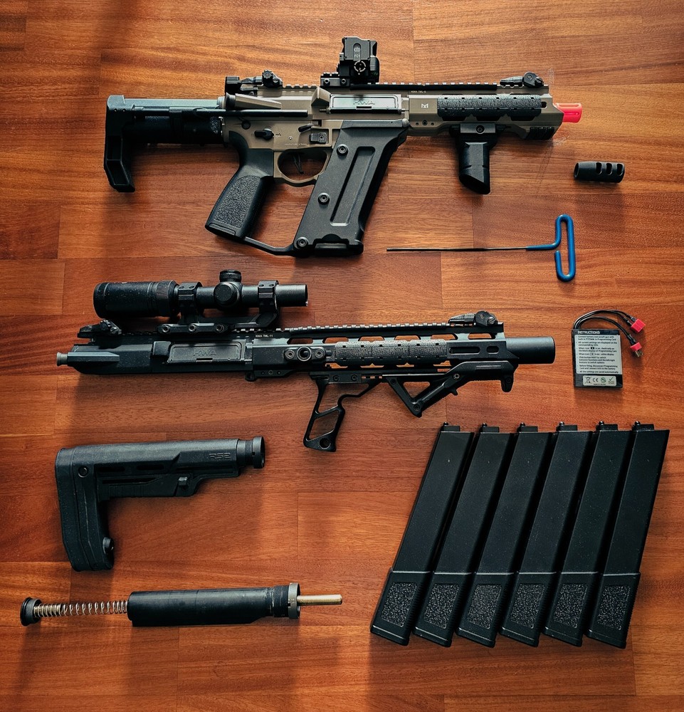 CUSTOM KWA Tk.45c + AEG 3 upgrade set