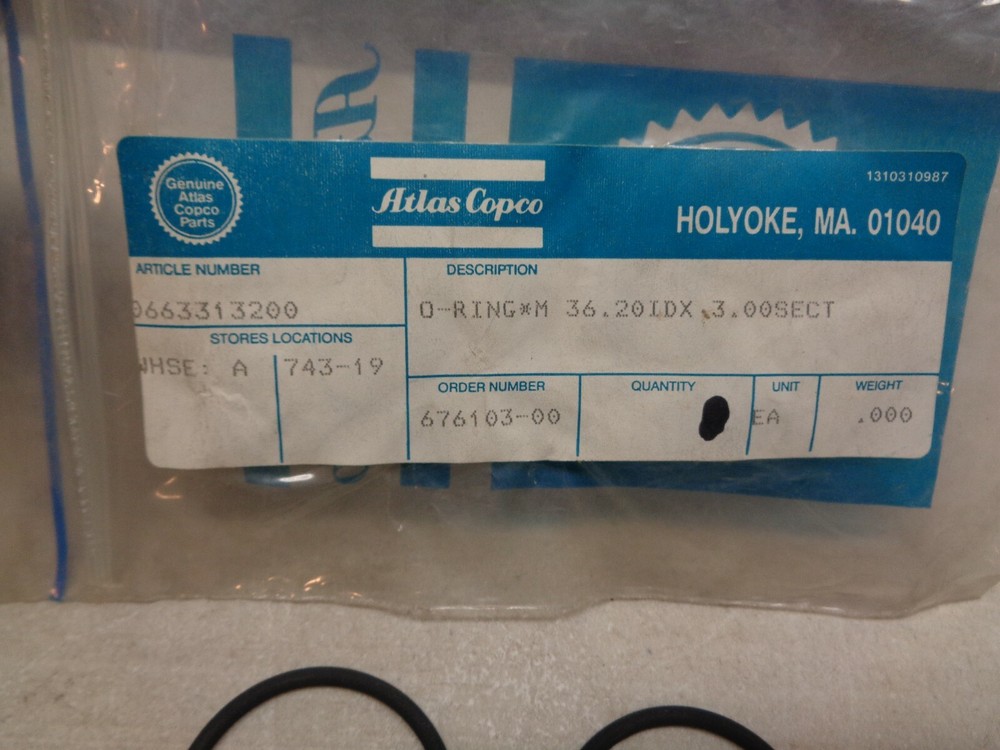 Atlas Copco O-Ring 0663313200