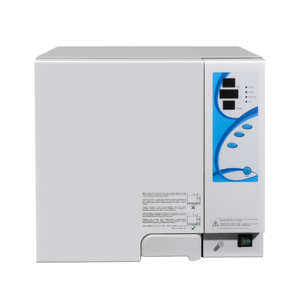 23L Automatic Dental Autoclave Steam Sterilizer Class N with Drying Function