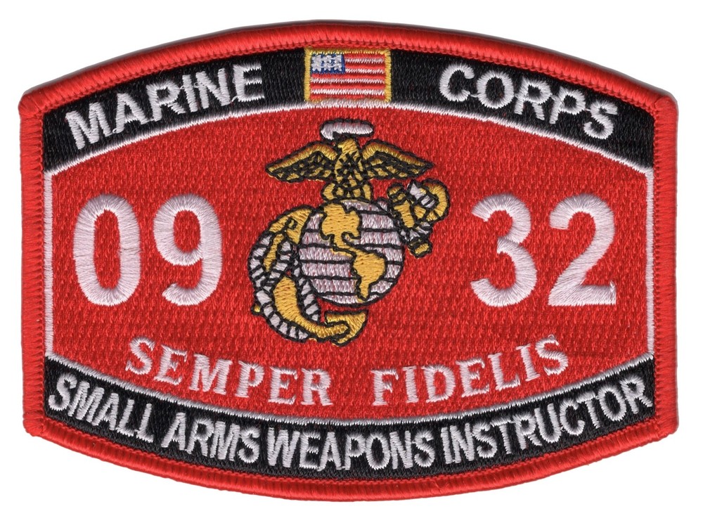 0932 Small Arms Weapons Instructor MOS Patch
