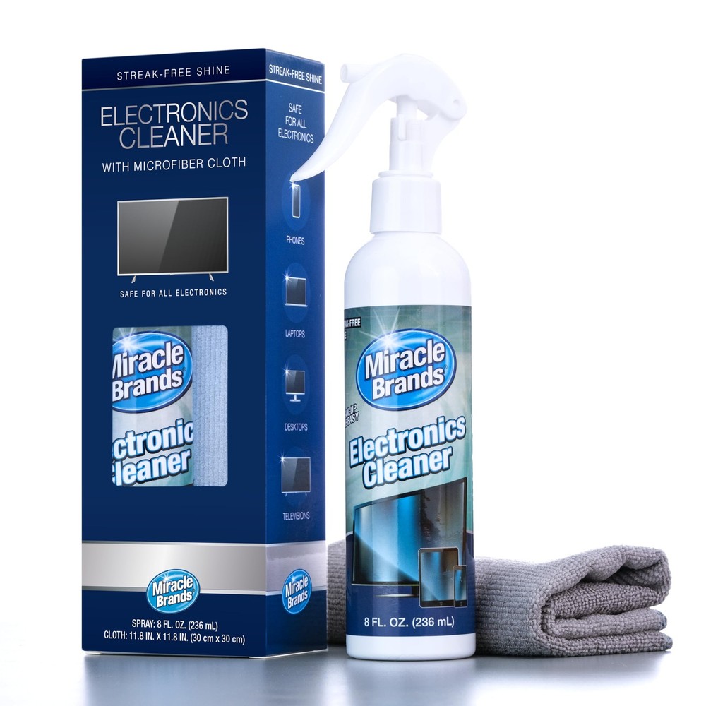 MiracleSpray for Electronics Cleaning, Safe Multisurface Cleaner 8 Fl Oz