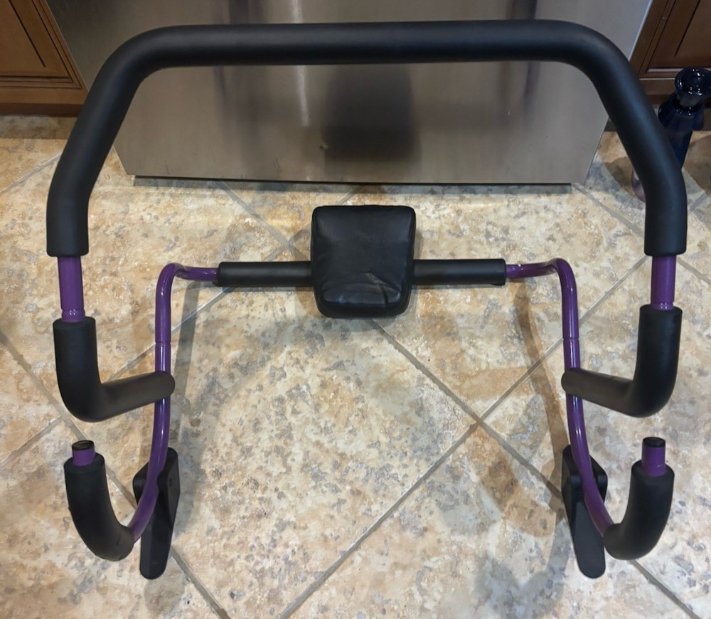 Original Purple Ab Roller Plus Crunch Rocker For Abdominal Exercise Stabilizer