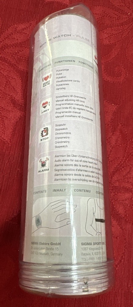 Multi Function Sigma Fitness Shape Watch, Pulse Computer