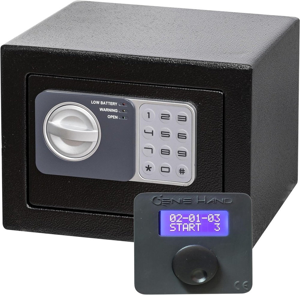 Time Lock Countdown Safe Secure Storage Box with Electronic Combination Lock