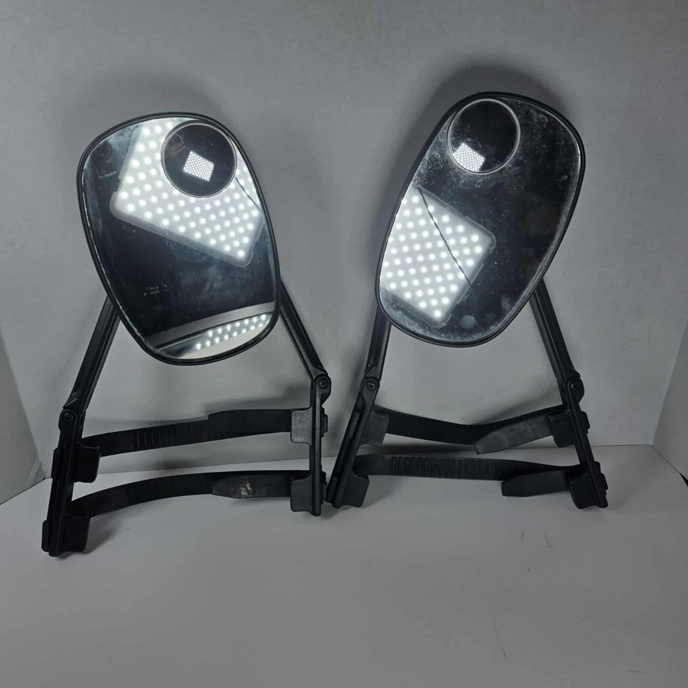 Towing Mirrors Removable Adjustable 2 Mirrors Towsmart Universal Strap-On