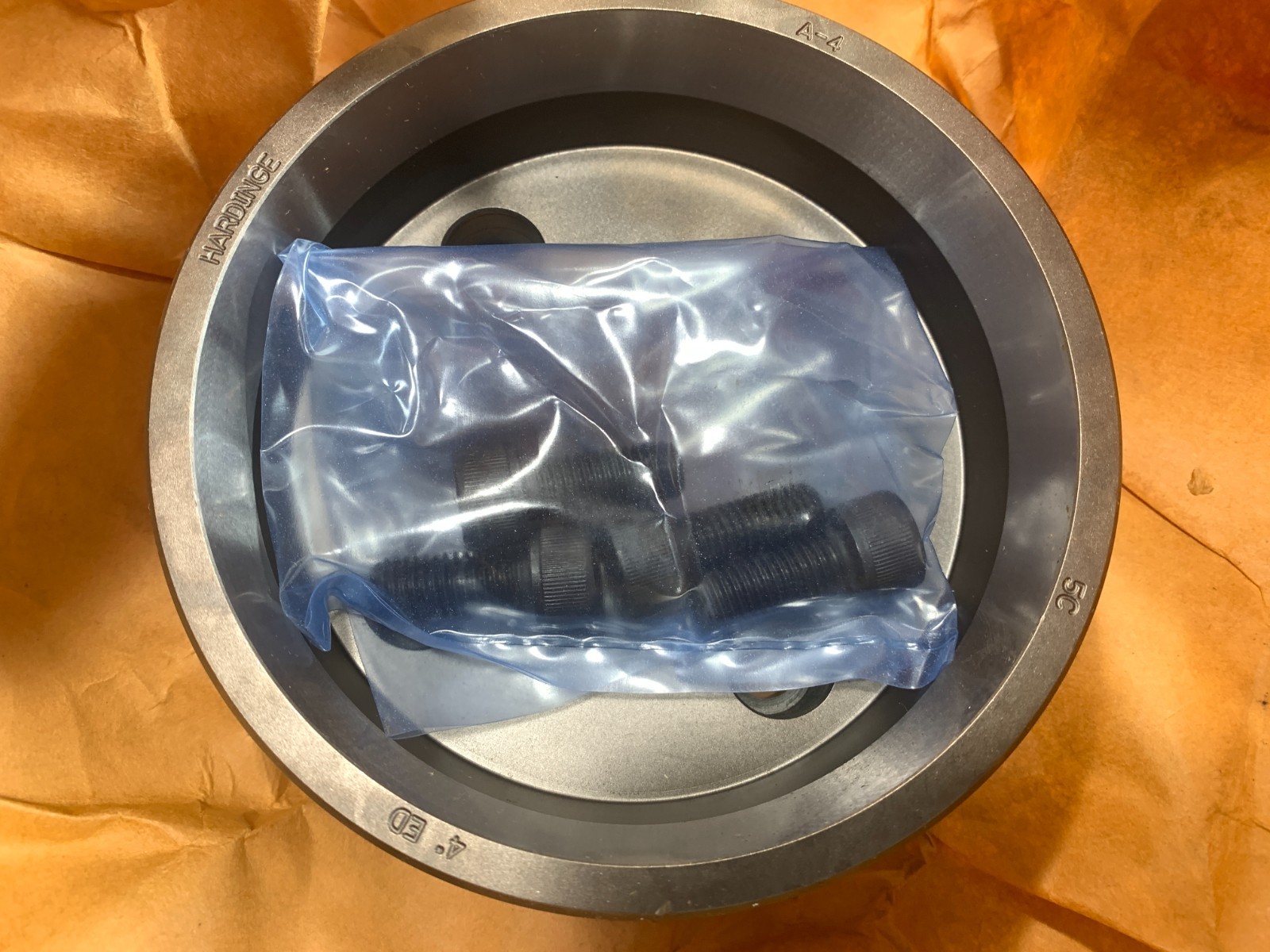 Hardinge A4 5C 4" Over Capacity Extra Depth Closer New Old Stock with Hardware