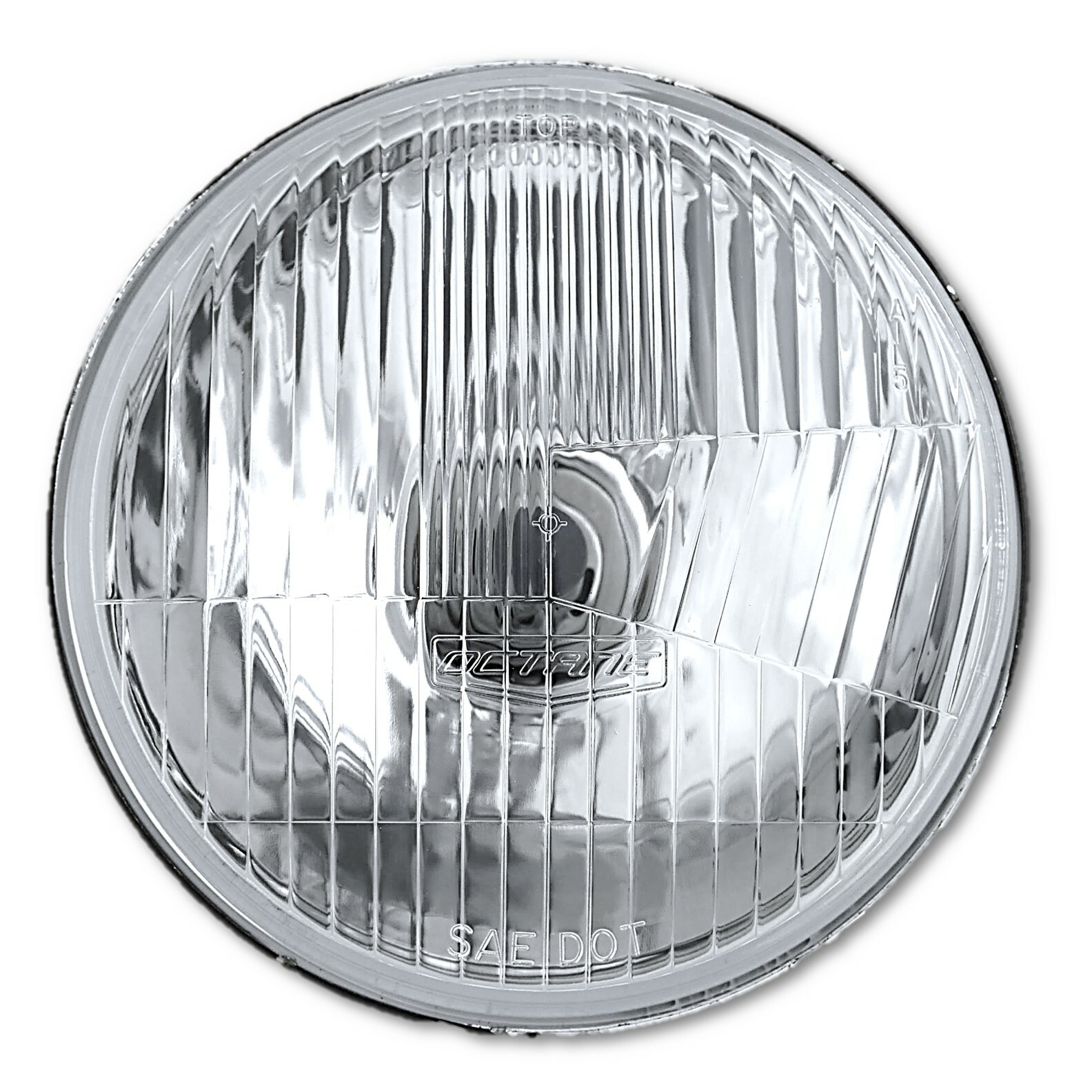 5-3/4 Motorcycle Semi Sealed Beam Headlight Headlamp Light Halogen H4 60/55 Bulb