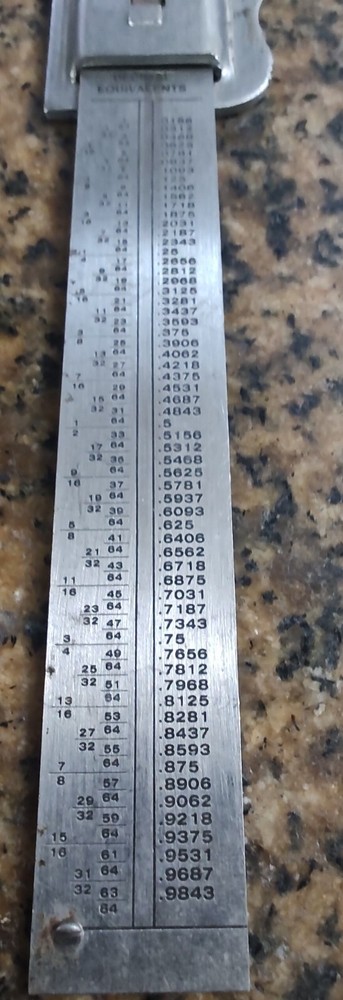 🗽GENERAL NO 729 POCKET CALIPER