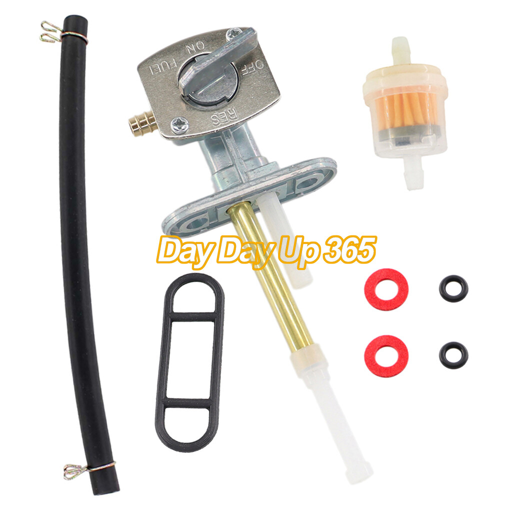 Gas Fuel Switch Petcock Line for KAWASAKI Bayou 220 Gas Valve KLF 250 300 400