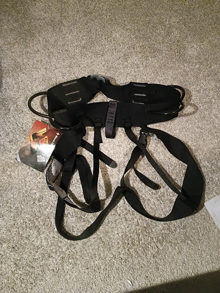 Black Diamond Alpine Bod harness - With Carry Case