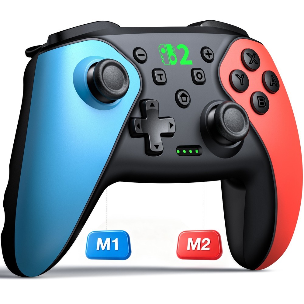 Wireless Pro Switch 2 Controller for Switch 2/Switch/Lite/OLED/Android/iOS/PC