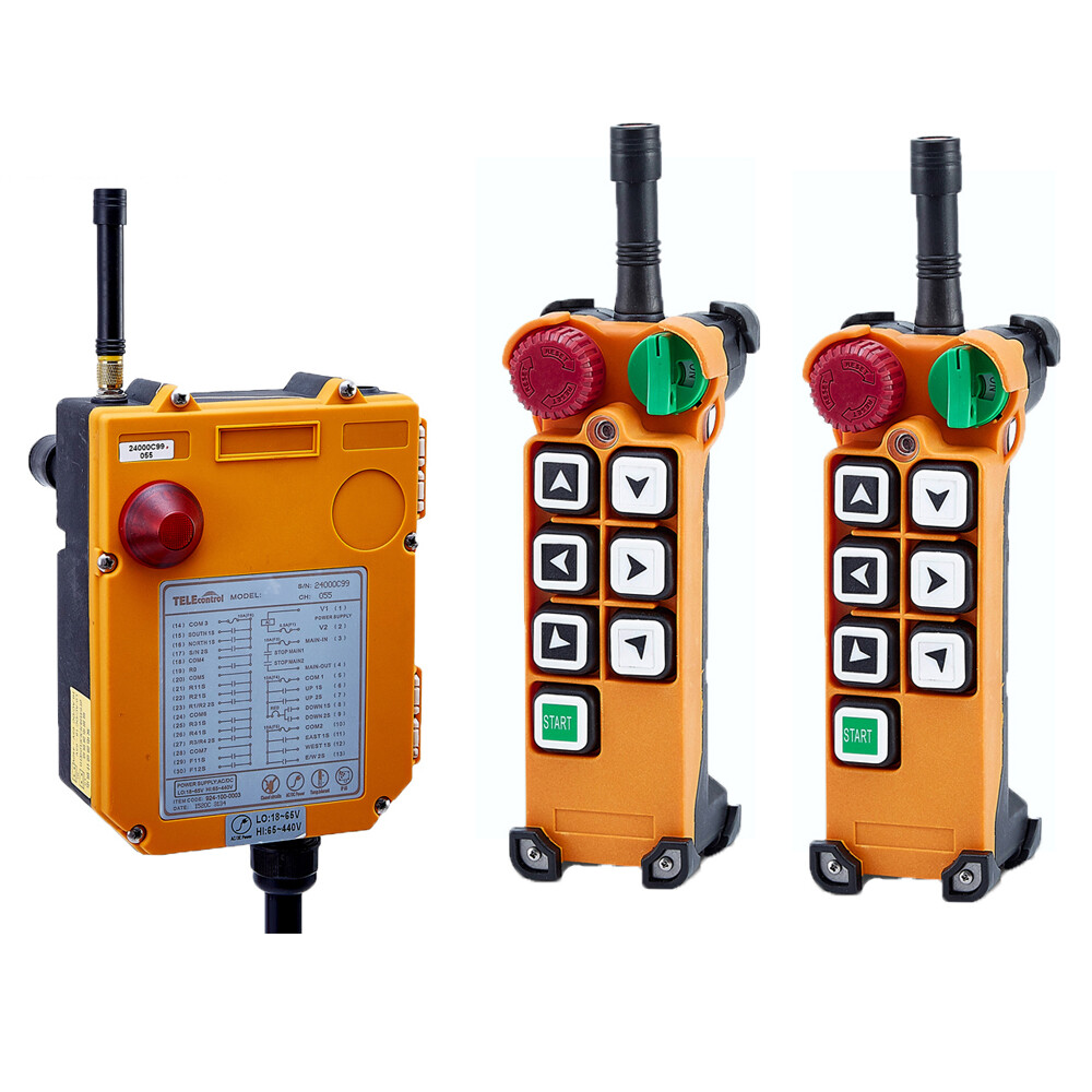 Crane Single Step Industrial Wireless Radio Controller Remote Control Safety Key
