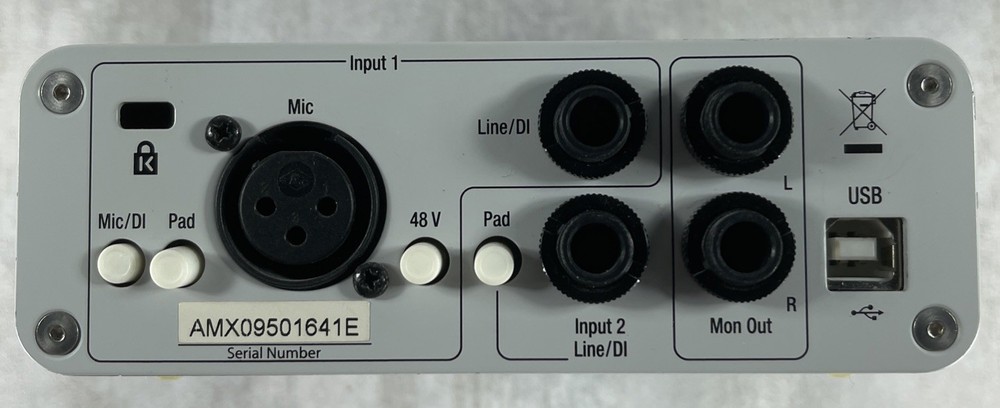 DigiDesign M Box 2 Mini USB Audio Recording Interface