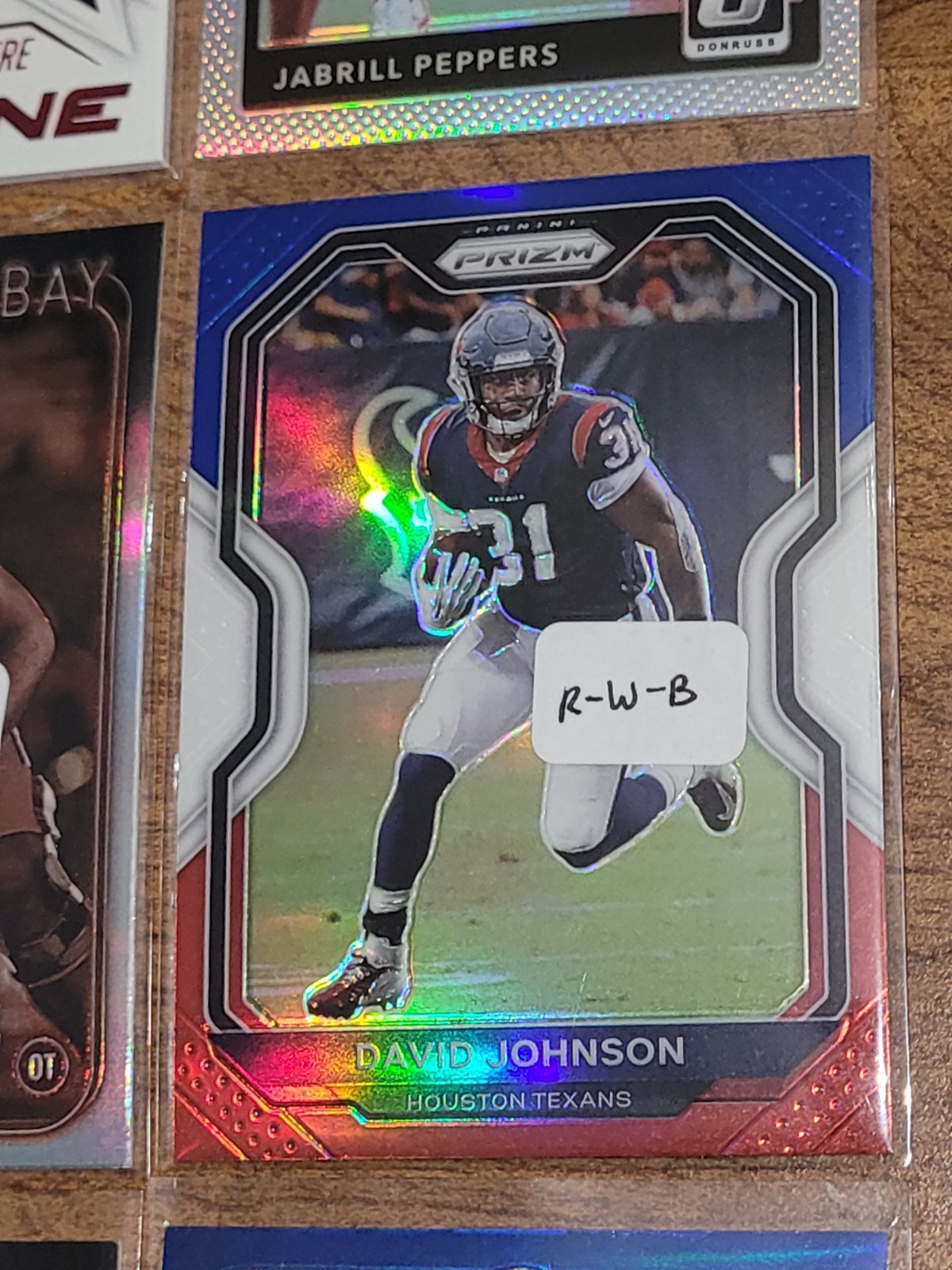 FOOTBALL LOT OF 20 CARDS w/ AUTO, JERSEY, PATCH, SERIAL #d, RC PRIZMS, SP -- #1