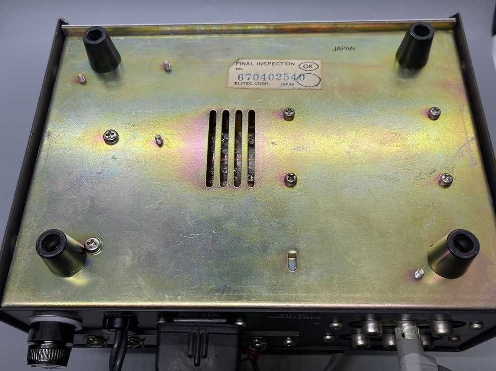 CLARICON SOLID STATE STEREOPHONIC AMPLIFIER MODEL 36-105 & Model 36-180