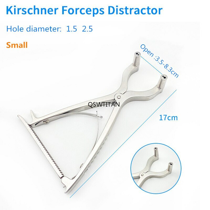 Kirschner Forceps Distractor Compression Forceps Opener Ankle Knee Joint Rongeur