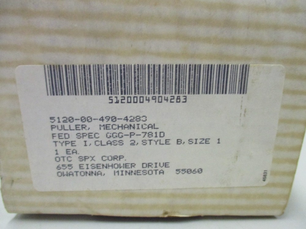 OTC 3 Jaw Puller #1011