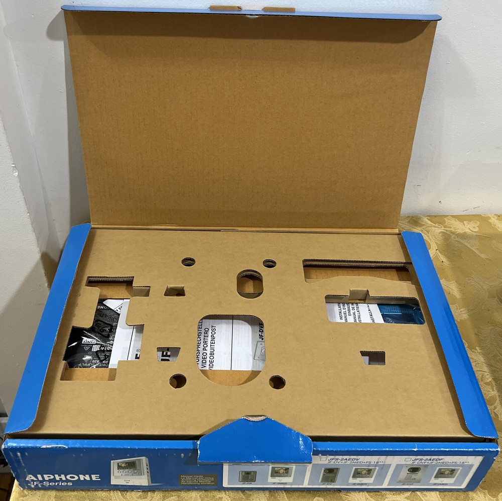 Aiphone JFS-2AED / JFS-2AEDV/ JFS-2AEDF Hands-Free Color Video Intercom System