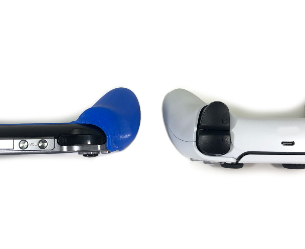 PS Vita Comfort Grip PS5 Controller Handles - 3D Printed