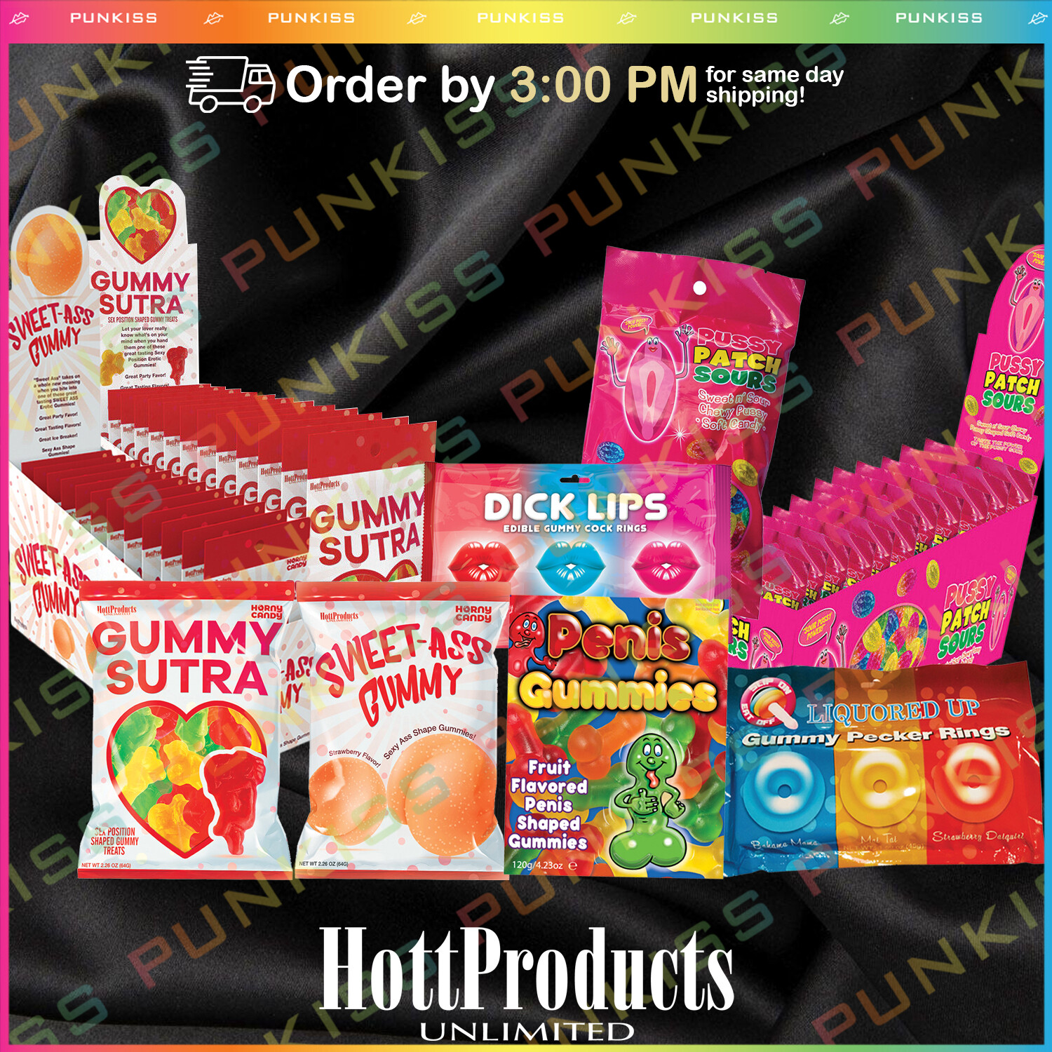 Penis Butt Shaped Gummies Candy💋Adult Themed Bachelorette Party Favor Fun Gift