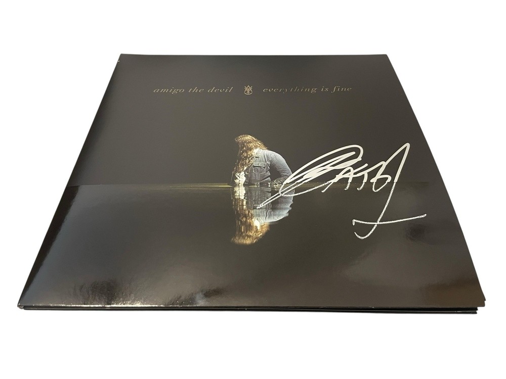 AMIGO THE DEVIL SIGNED AUTOGRAPH EVERYTHING IS FINE VINYL RECORD PROOF JSA COA