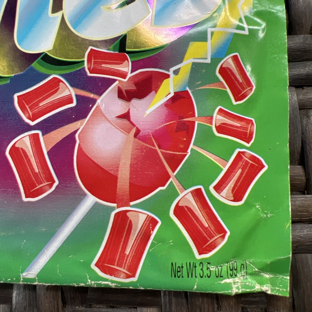 1990's Blow Pop BYTES WATERMELON bubble gum - Sealed - NOS