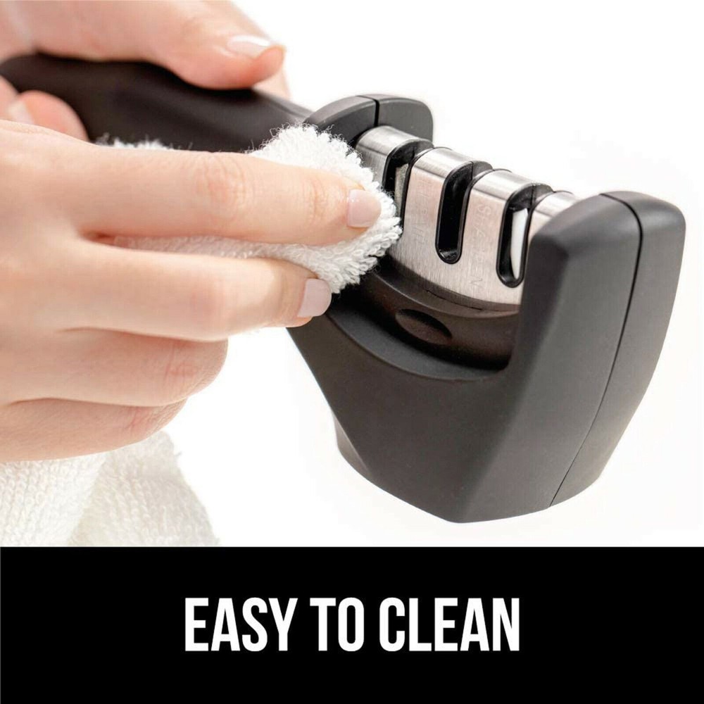 Knife SHARPENER Professional System Ceramic Tungsten Kitchen Sharpening Tool New