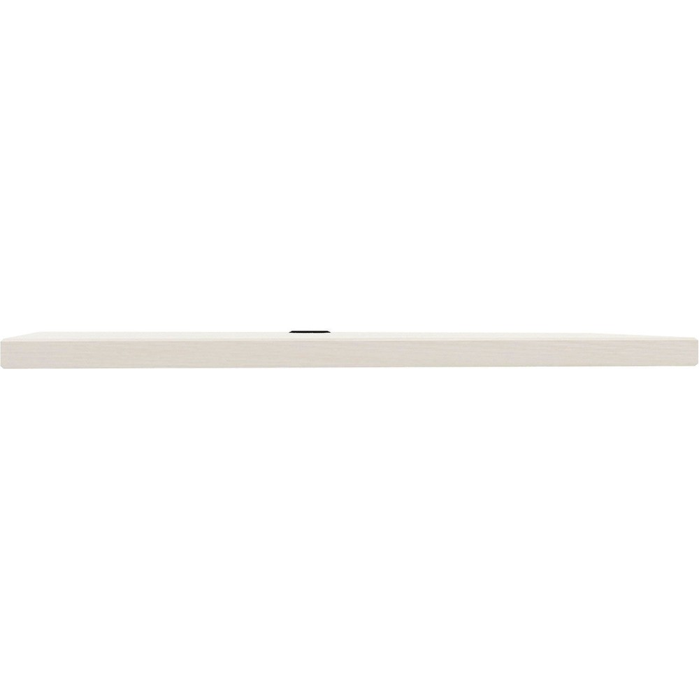 Interion Modular Partition Desktop 30"W x 24"D White Ash