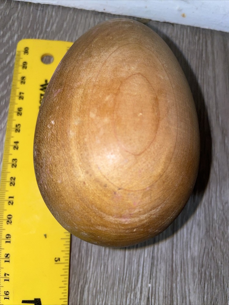 Large Wooden Egg Medium 4"