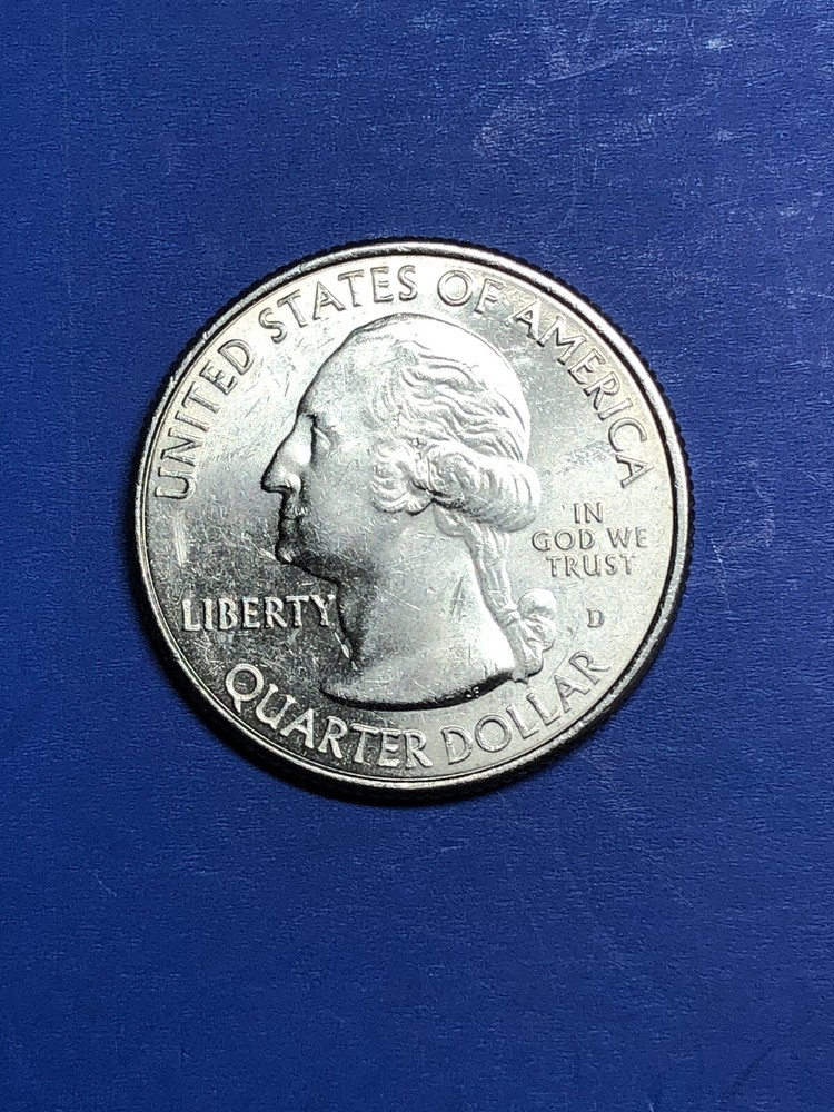 2018 D Washington Quarter Die Chip Error#15