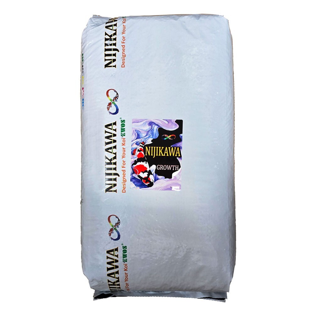 Nijikawa Growth Koi Food by EWOS! 33lb 7mm floating •Authorized eBay Dealer•