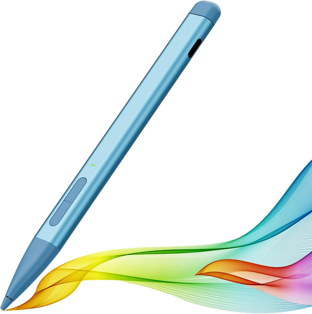 Slim Pen 2 for Microsoft Surface with 4096 Pressure, Eraser & Right-Click, Palm
