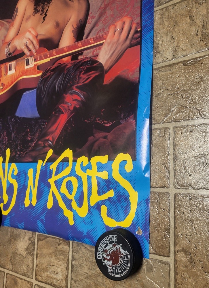 Vintage Slash Poster Guns N Roses 1991 22.5” x 34.5”
