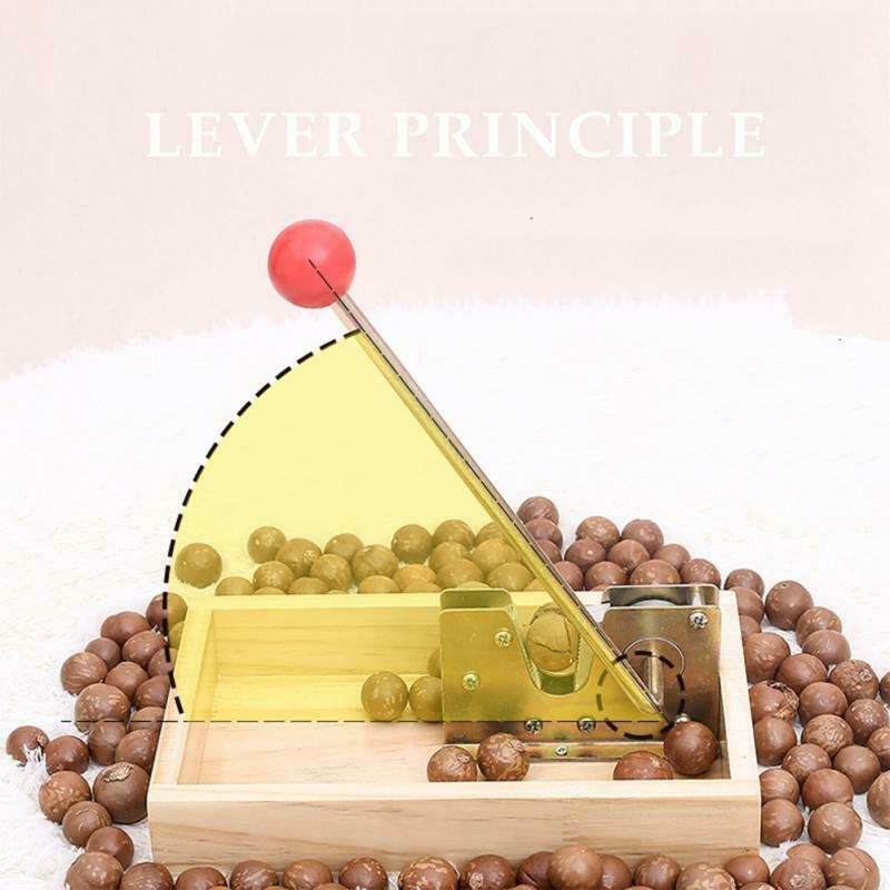 Macadamia Handle Opener Peeling Machine Walnut Tool Nuts Cracker Multipurpose