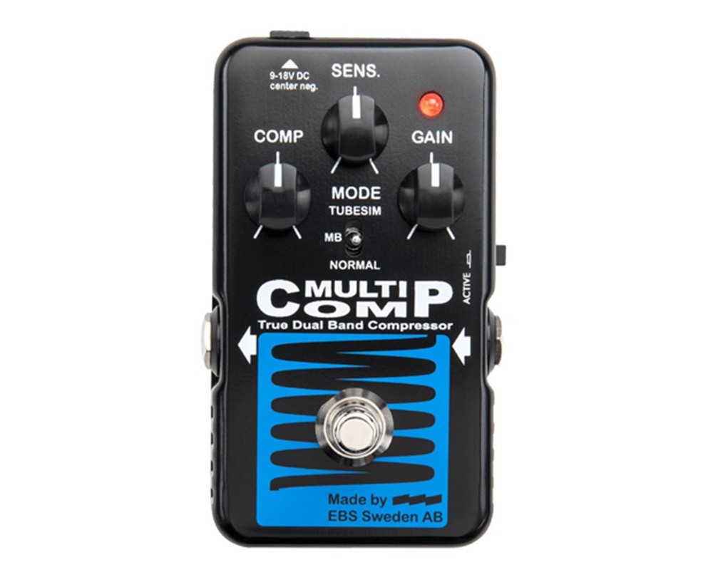 EBS Blue Label MultiComp Compressor Pedal - Open Box