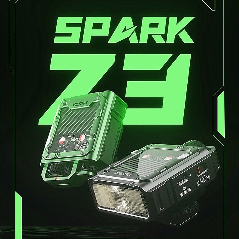 VILTROX Spark Z3 Multi-Functional TTL Rechargeable Camera Flash Light Speedlite