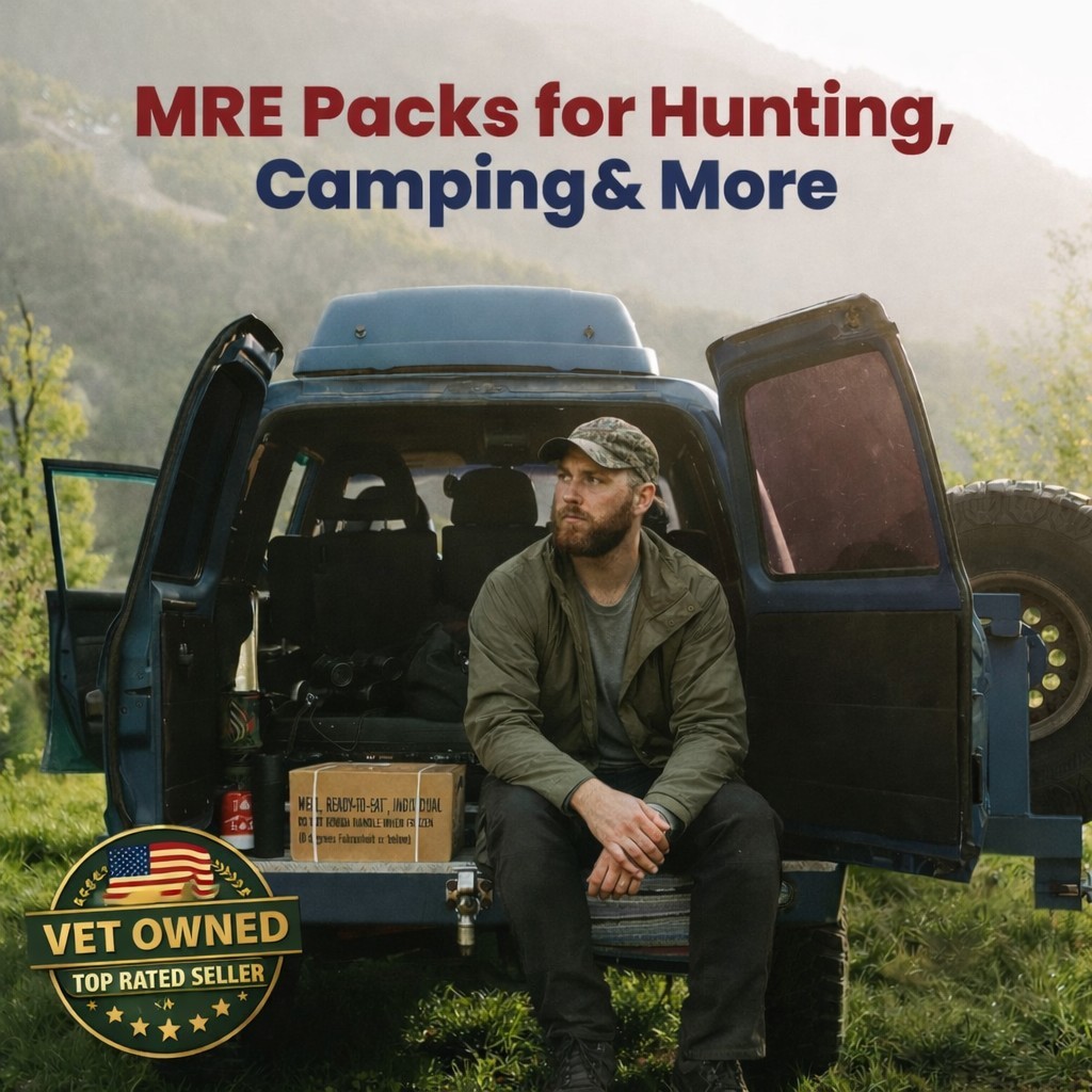 2 Pack MRE Emergency Ready To Eat Meals – Storm & Power Outage Food USA