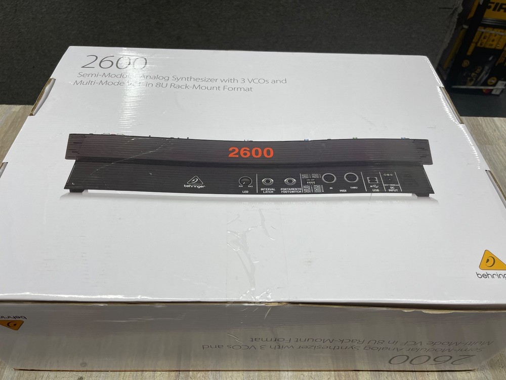 Behringer 2600 Analog Semi-modular Synthesizer New